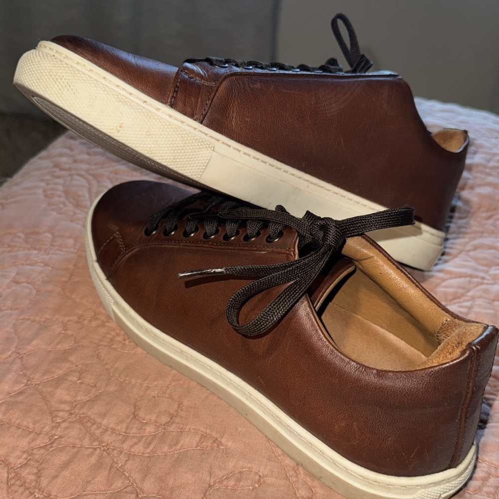 Thursday Boot Company Brown Leather Women's Sneakers